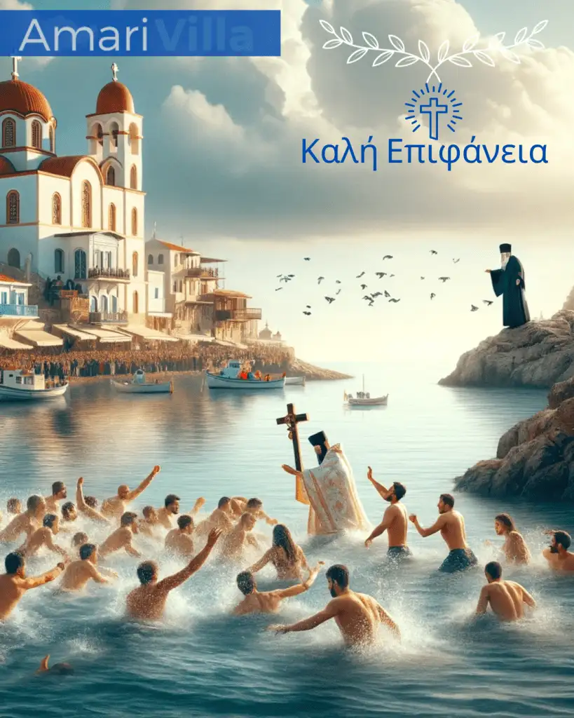 Epiphany Celebrations,12th Day After Christmas,Global Epiphany Traditions,Greek Traditions,Amari Villa Kefalonia,Cultural Travel,Kefalonia Festivals,January 6 Holiday,Theophany in Greece,Three Kings' Day,Kefalonia Travel,Winter in Greece,Epiphany
